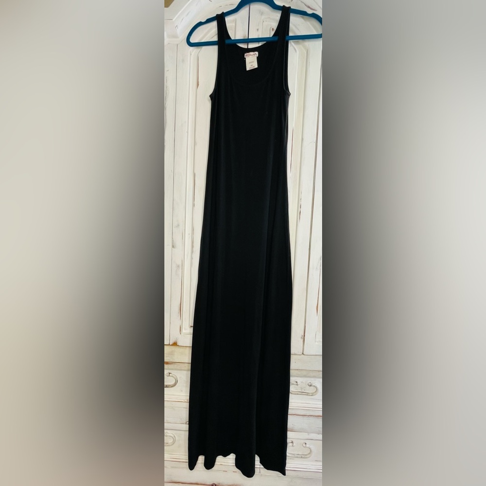 Merona black tank dress sz XS